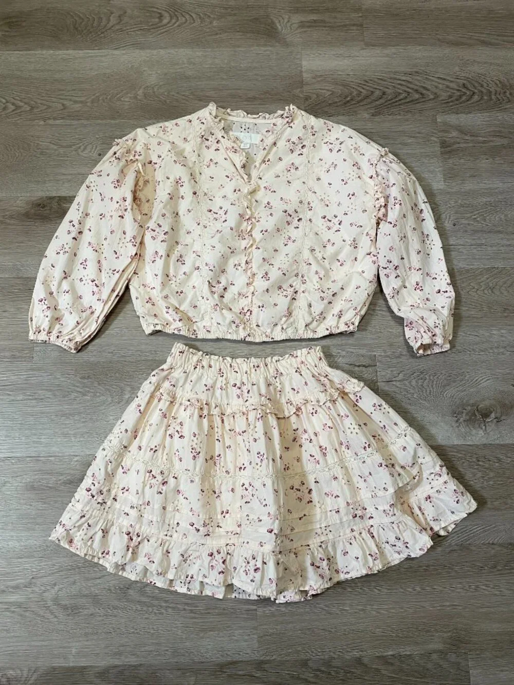 Top and Matching Skirt
